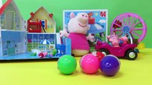 Glitzi Globes Peppa Pig SURPRISE EGGS Nickelodeon Unboxing Review by FunToys