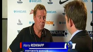 Harry Redknapp post-match interview