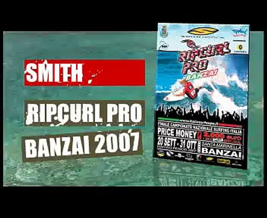 SMITH RIP CURL PRO BANZAI 2007
