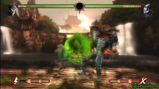 MK9 - Reptile Combo Compilation - Mortal Kombat 9 (2011)