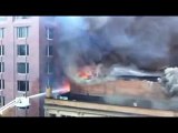 Part 1/3 Baltimore 5 Alarm Fire on The Block with Radio Traffic