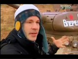 Bruce Dickinson drives soviet tank (russian language)