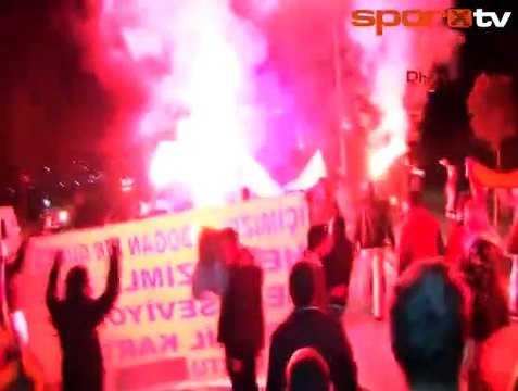 Fenerbahçe şampiyon gibi karşılandı!