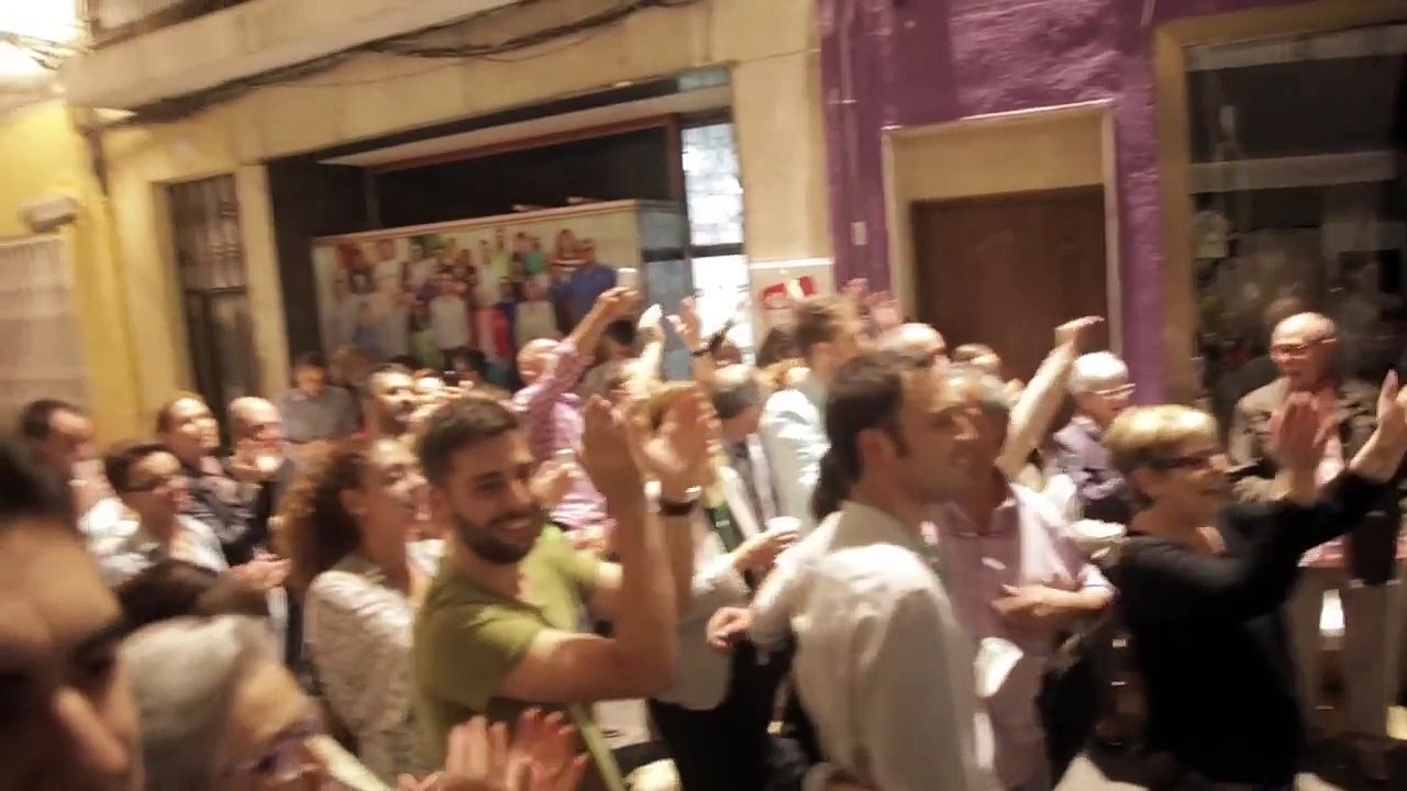 Xativa Renace - Celebración resultados Elecciones locales.