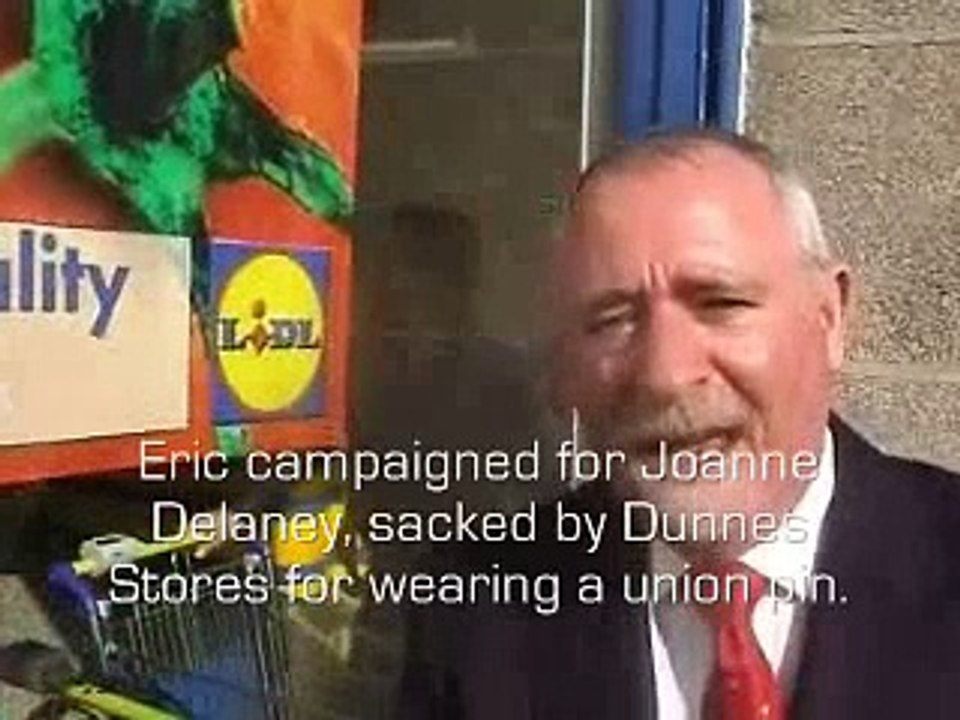 Eric Byrne - Standing Up For a Living Wage For All