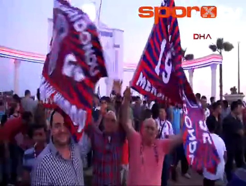 Mersin'de Süper Lig coşkusu! Yer gök inledi...