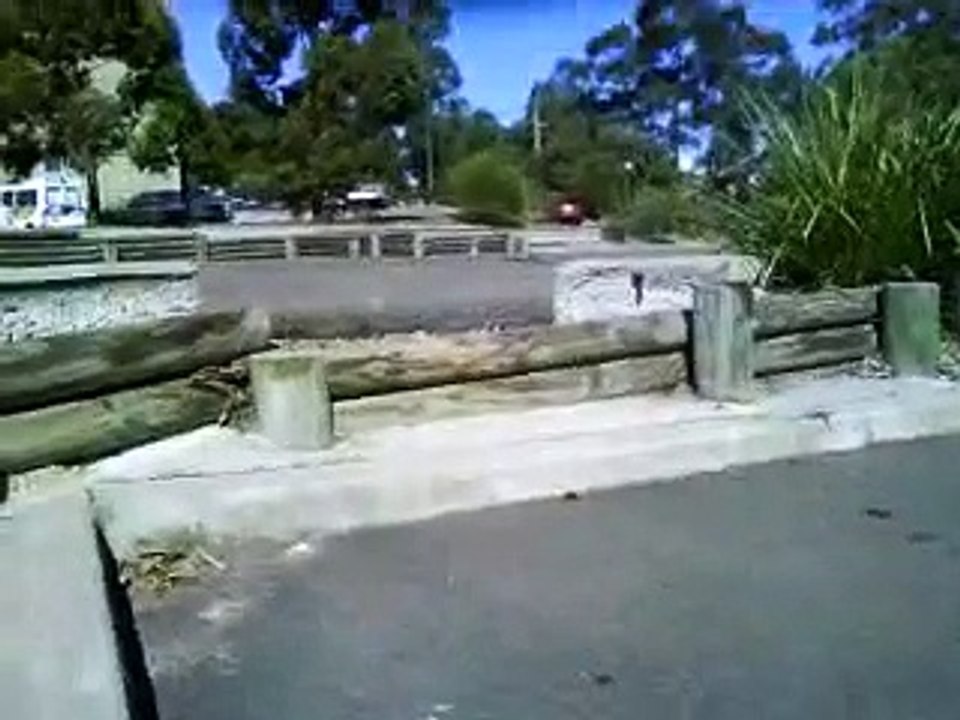 Kid breaks leg on scooter