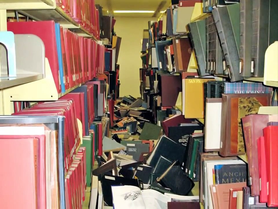 Checking Out Books from Pollak Library South - With Voiceover