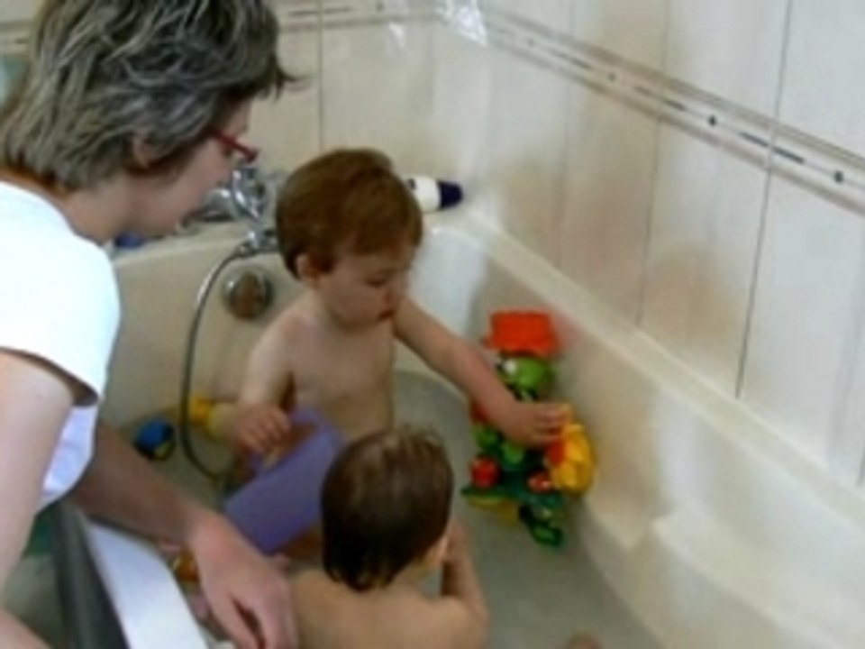 dans le bain avec Maëlyne