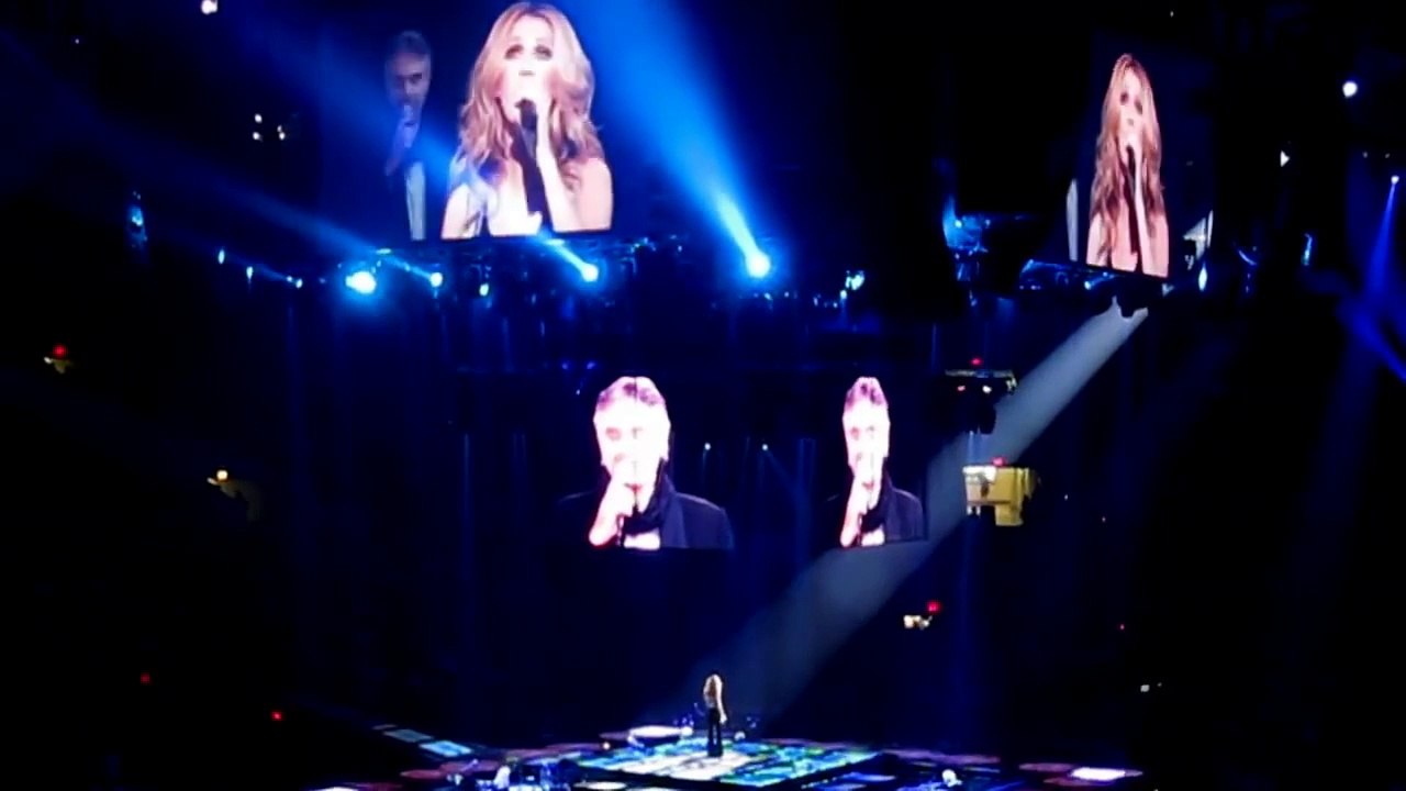 "HD" - Celine Dion: The Prayer with Andrea Bocelli (Madison Square Garden Taking Chances Tour)