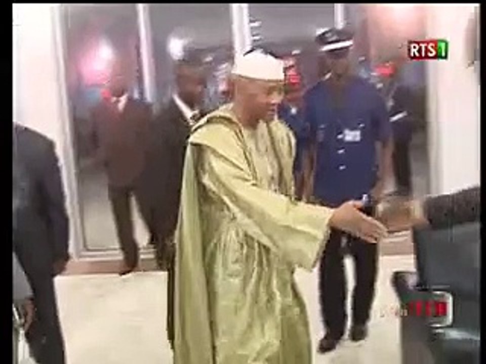 L'arrivée de ATT à LSS de Dakar !