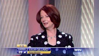 Julia Gillard, first interview with Laurie Oakes as PM     (Part 1/2)