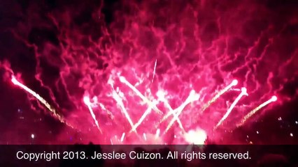 SM Sinulog 2013 Fireworks Display (Gangnam Style)