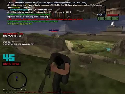 GTA San Andreas/SAMP: How to win a hacker and how to report it! Part 1