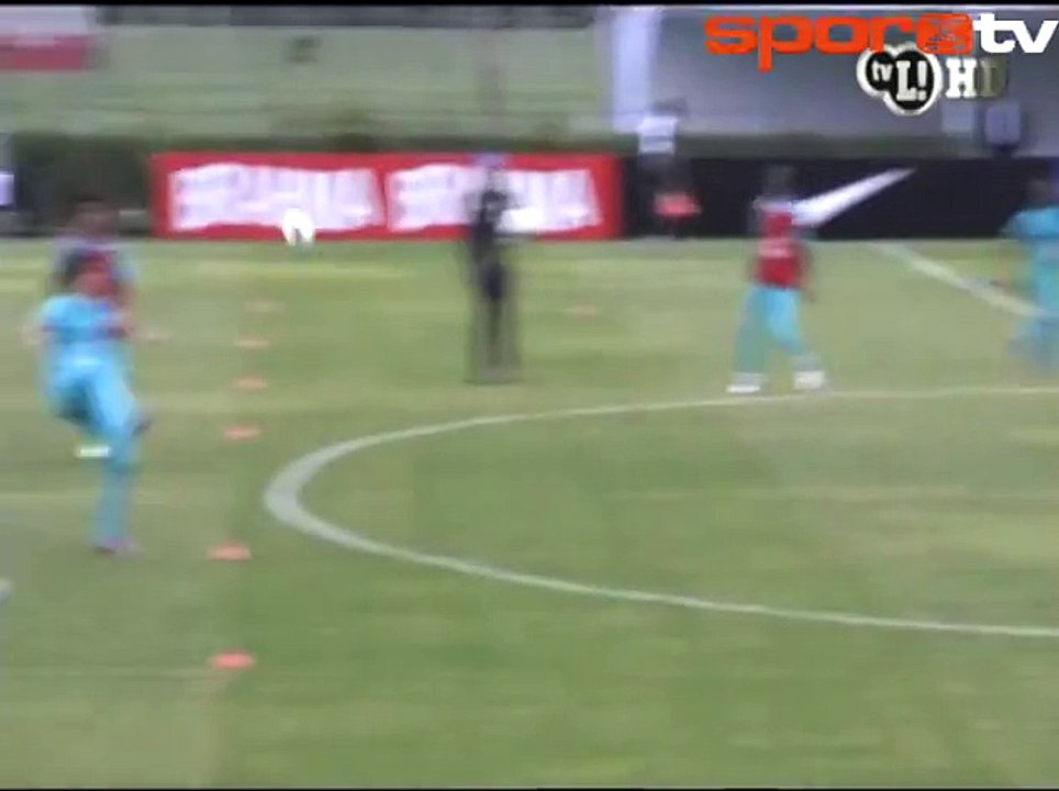 Antrenmanda Oscar şov!