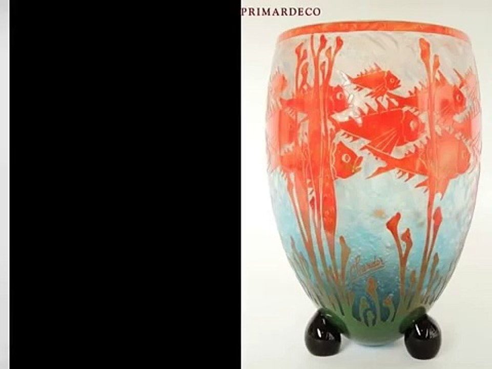 Ventes aux enchères VERRERIES LE VERRE FRANCAIS-SCHNEIDER, GALLE, DAUM,LALIQUE du 12/06/2013 - Prim