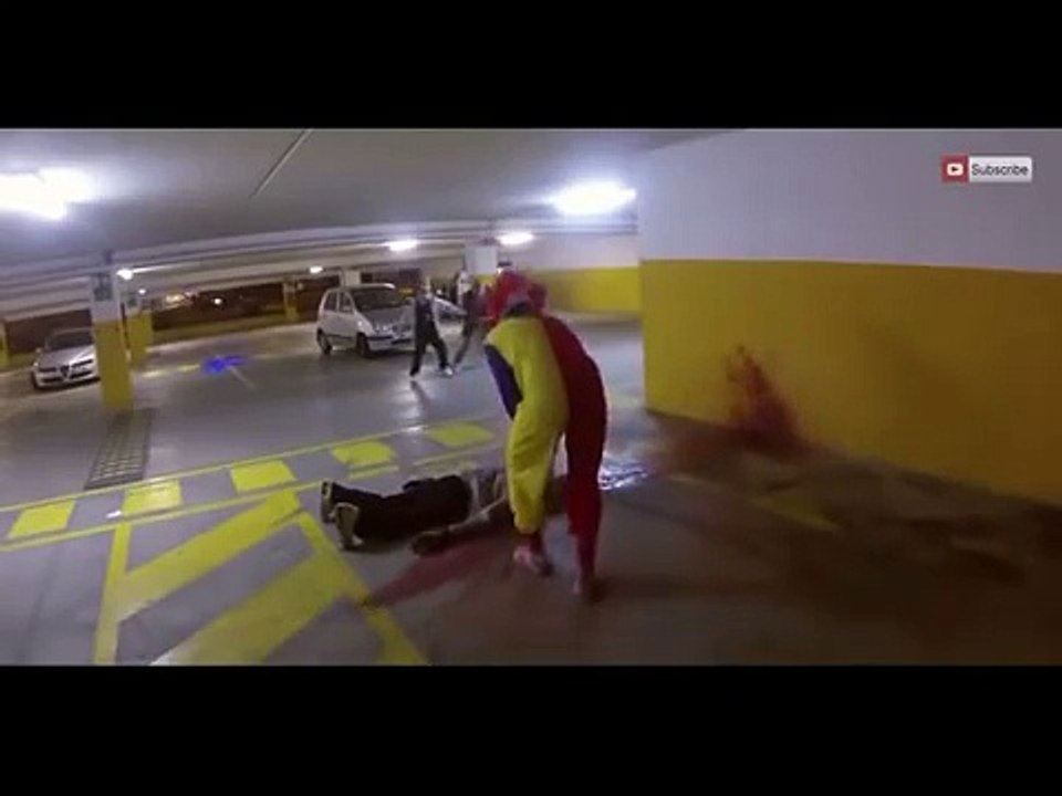閲覧注意 ピエロが人を叩き殺し発見者を襲うドッキリ 海外 Video Dailymotion