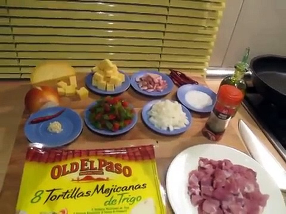 Taco de alambre de carne de cerdo receta 100% mexicano CHEF AGIS