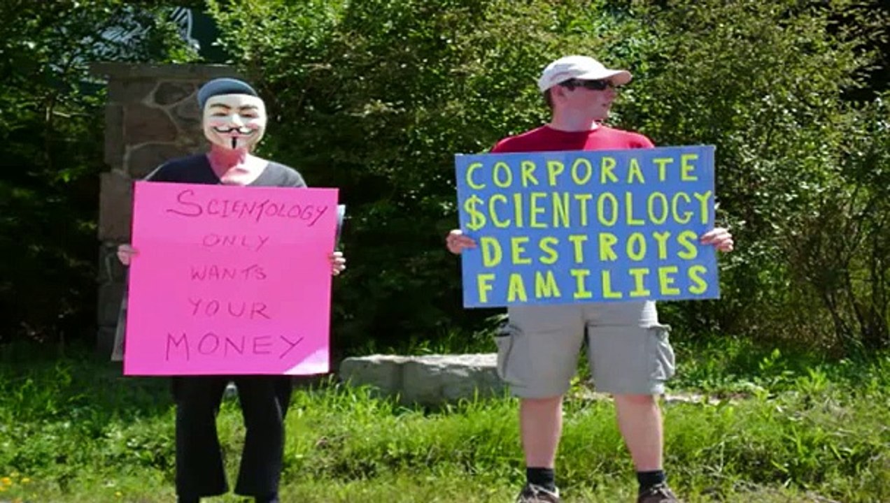 Hockley Highlands Scientology Protest - August 12, 2011