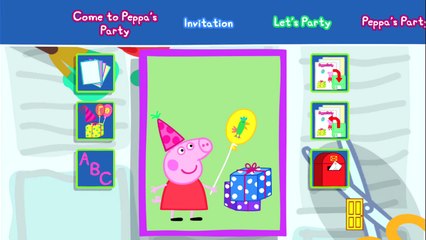Peppa Pig Party Time App Store 30 second preview video for P2 Games