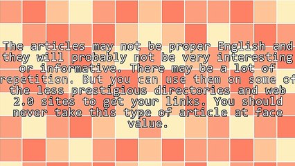 Outsourcing Article Writing - A Quick Overview