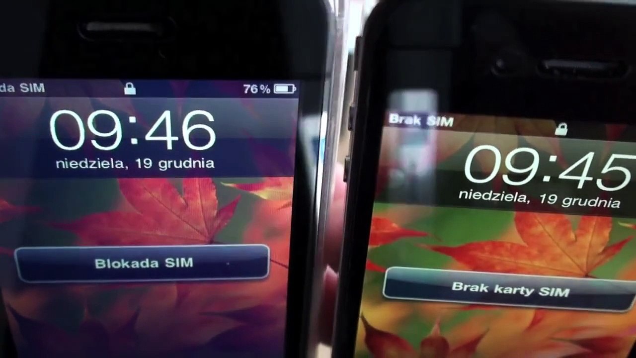 iPhones: 4 and 3GS (PL)