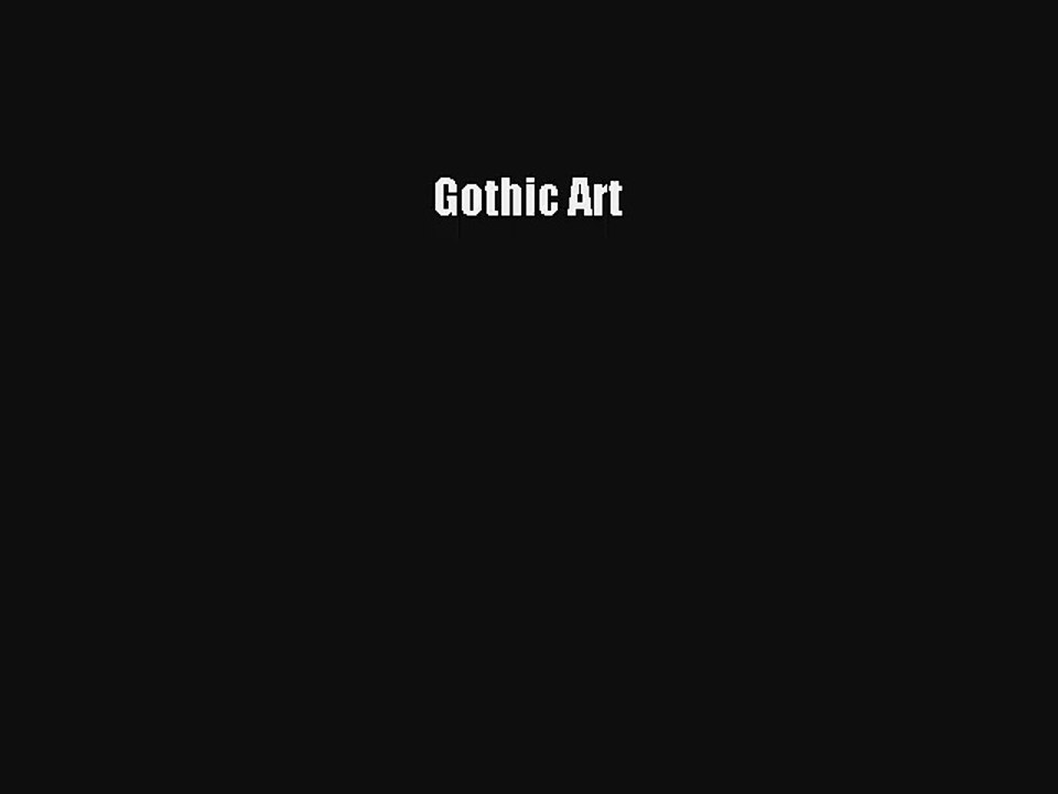 Lire Gothic Art Télécharger gratuitement