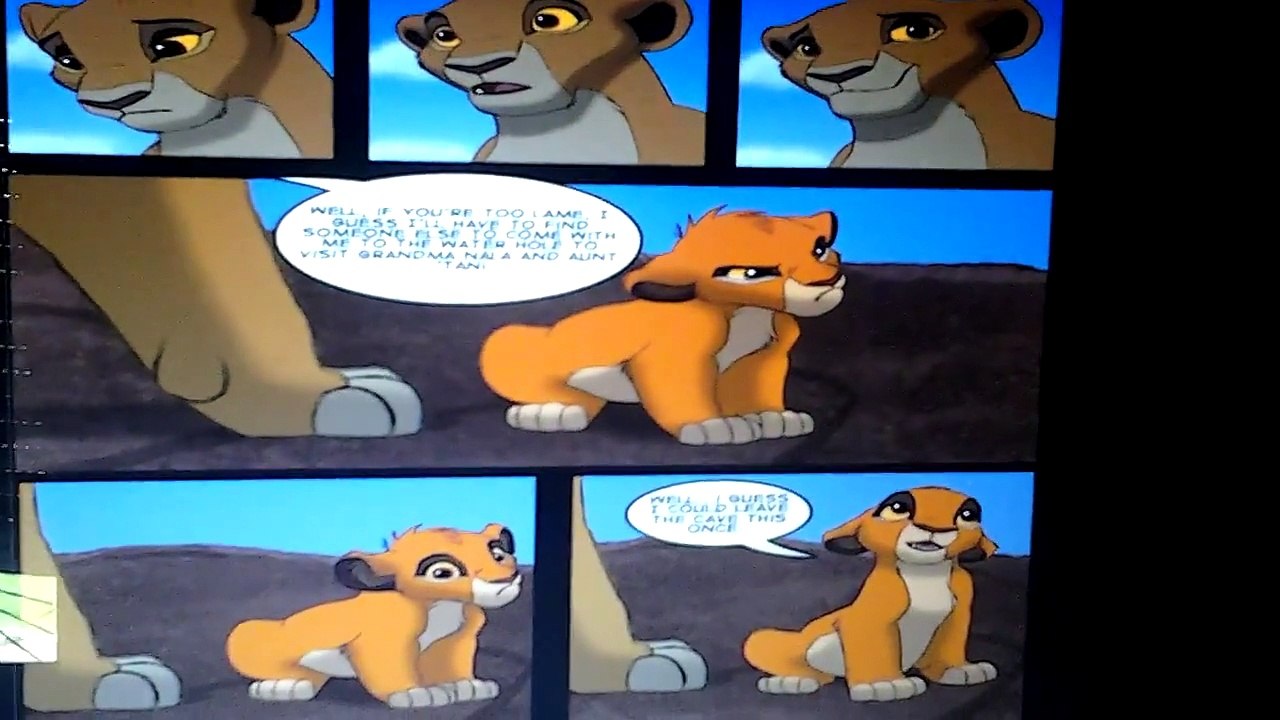 Roi lion 4 le destin de chaka,asha et shani part 1
