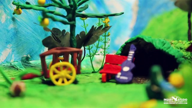 Ингушский мультфильм Шиъ новкъост (Два друга)