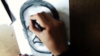 CHARCOAL PORTRAIT DRAWING STUDY TUTORIAL PAWEŁ KUKIZ