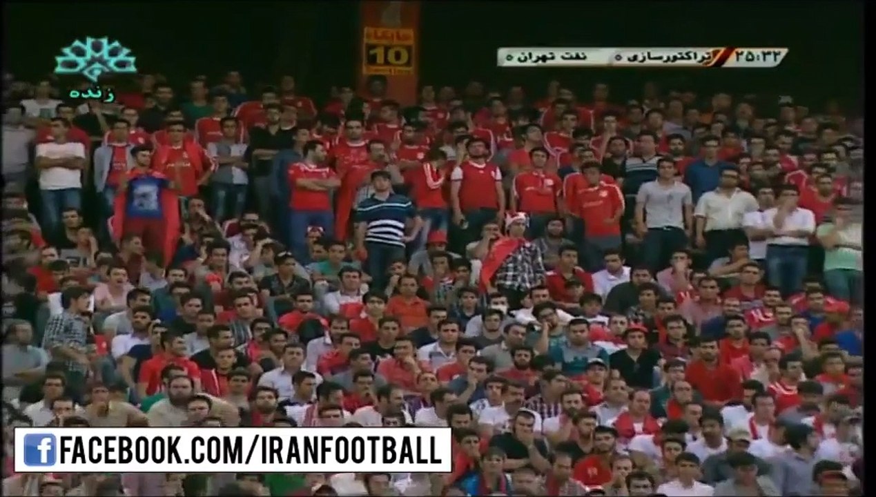 Tracktorsazi vs Naft Tehran Highlights - 2015/2016 Iran Pro League Week 1