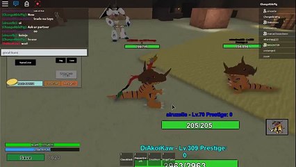 Roblox Digimon:How to do backflips/frontflips