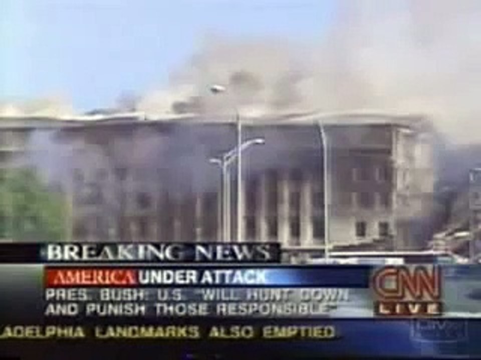 Live CNN Report of Jamie McIntyre at the Pentagon