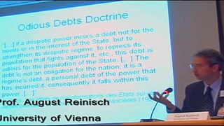 Odious Debt Panel @ The World Bank Part 1