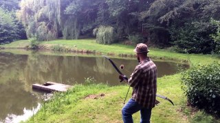 pêche à l'arc trad