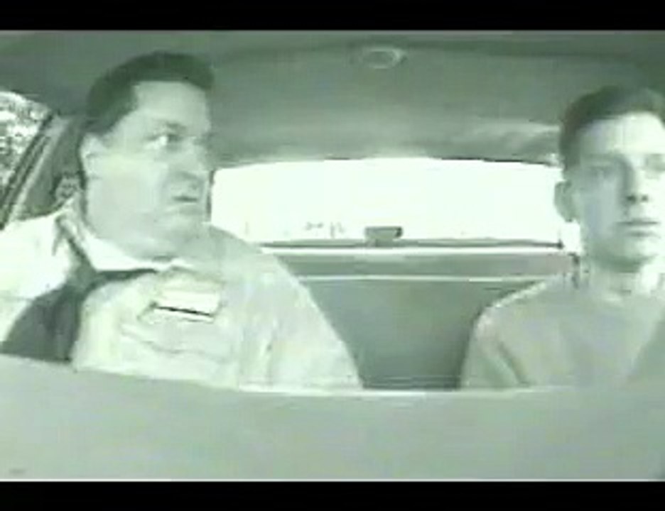 Driving School Instructor Has Bad Day