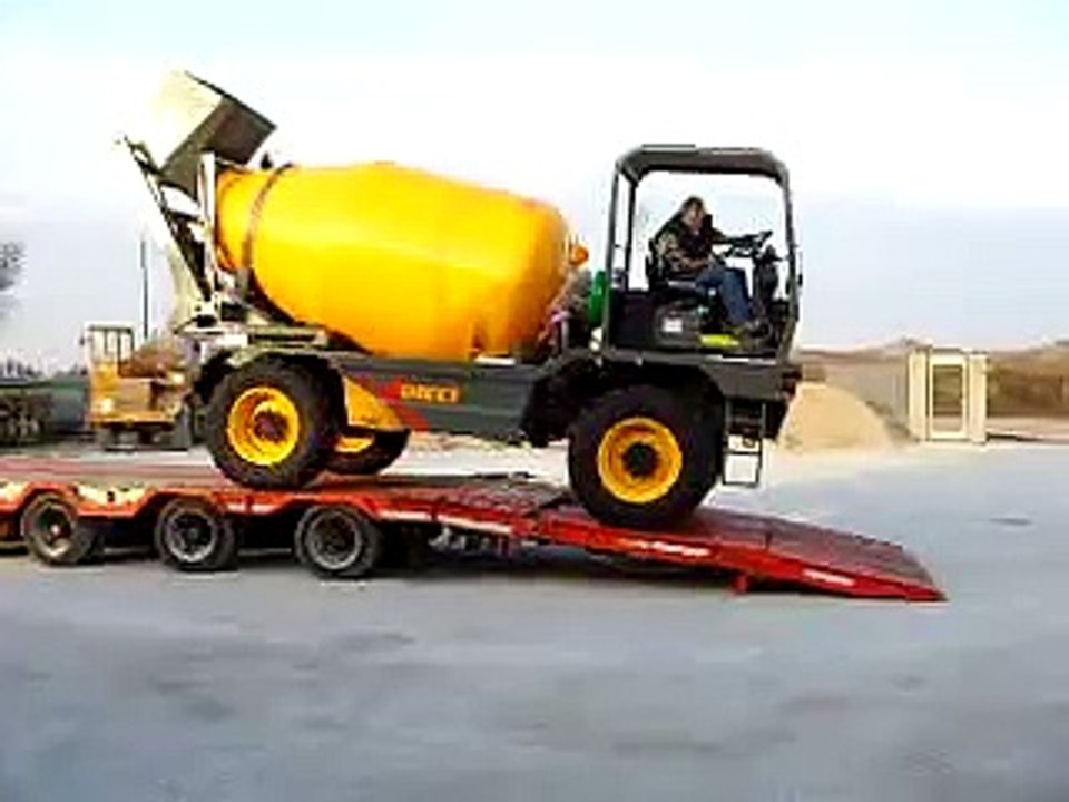 new betoniera DIECI F7000 scarico igea manufatti cemento