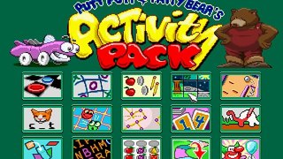 Putt-Putt & Fatty Bear's Activity Pack (Humongous Entertainment) (1995) - Coloring