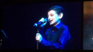 This amazing kid singing a song from James and the Giant Peach.