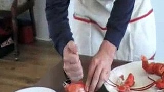 Cleaning Lobster
