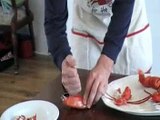 Cleaning Lobster