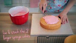 How to make a Princess Castle Cake