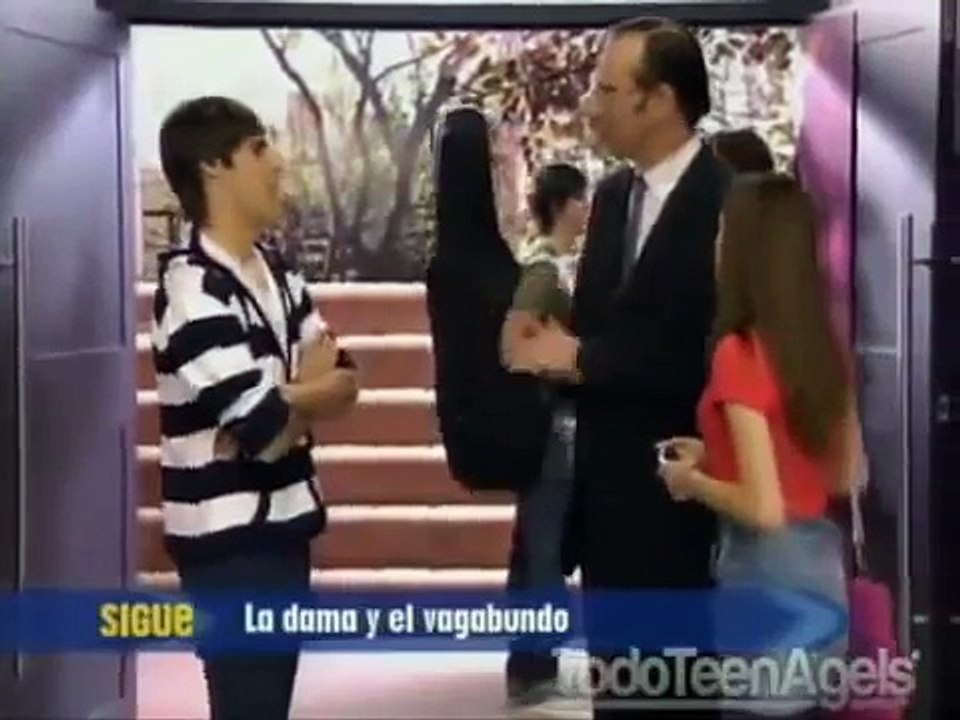 Violetta cap 6: Violeta se cruza con León