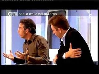 C'est dans l'air (Carla Bruni et Dalaï Lama)