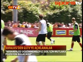 Ujfalusi'den taraftara mesaj!