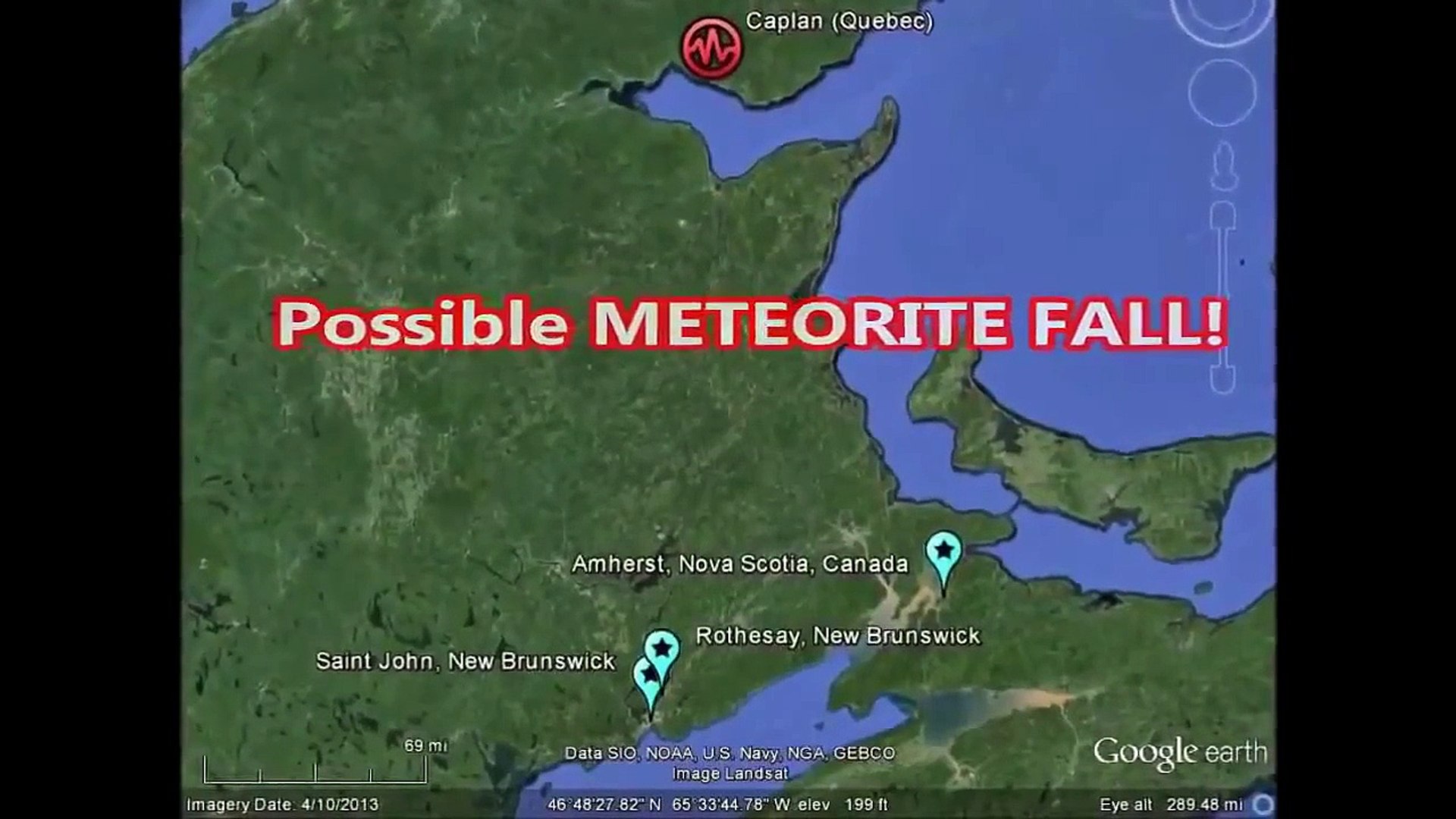 Breaking News: Large Meteor Event Seen at Least 10 States in US and Canada