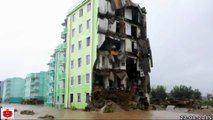 Corea del Nord Rason inondazioni e danni provocati dalle precipitazioni