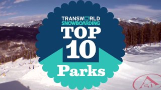 Top terrain park ranked by Transworld Snowboarding: Keystone's A51