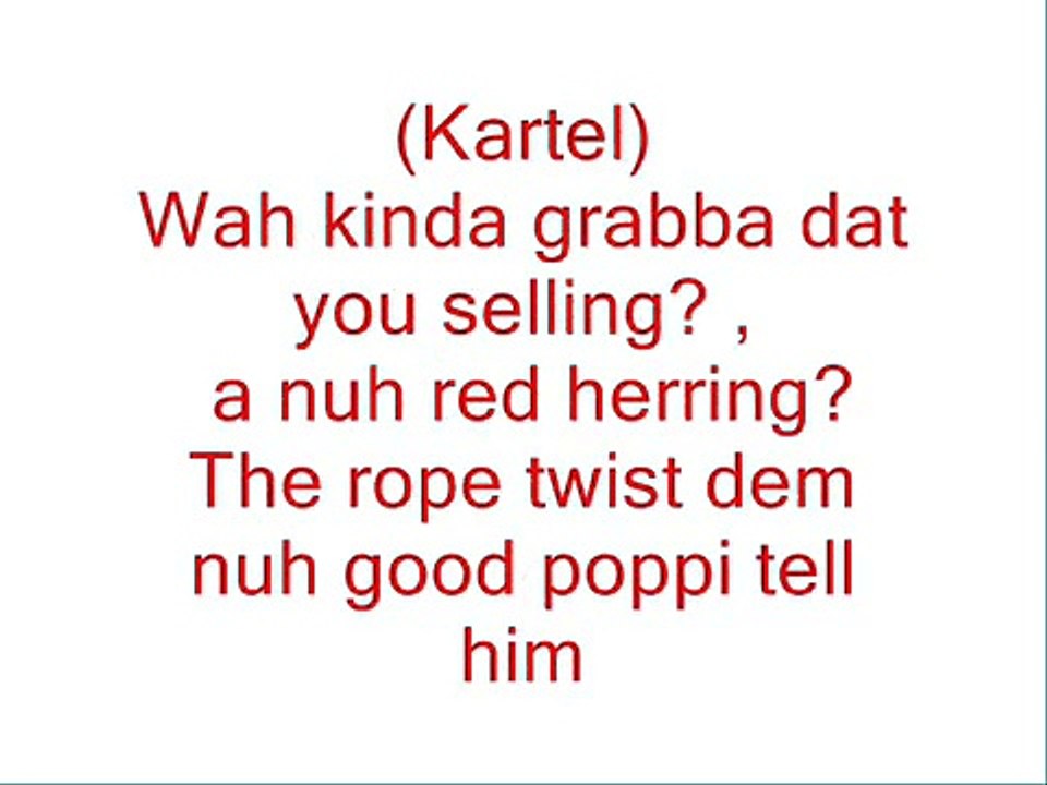 Vybz Kartel Ft. Popcaan - Hot Grabba (LYRICS)