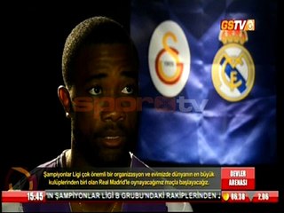 Aurelien Chedjou: "Hayatımda böyle bir taraftar görmedim"